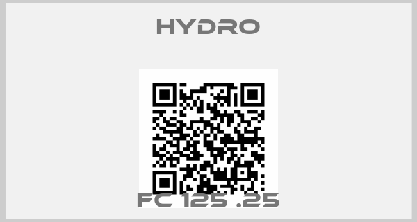 Hydro-FC 125 .25