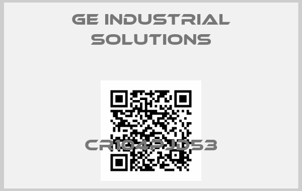 GE Industrial Solutions-CR104PJD53