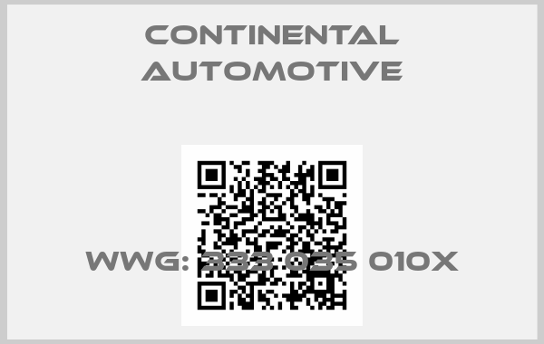 Continental Automotive-WWG: 333 035 010X
