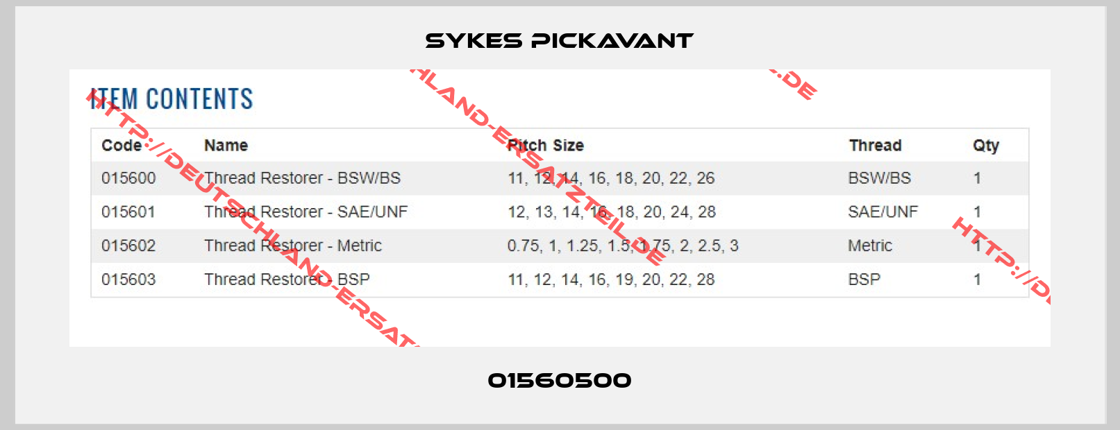 Sykes Pickavant-01560500