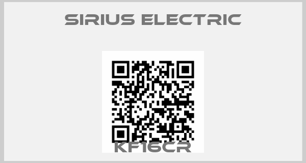 Sirius Electric-KF16CR