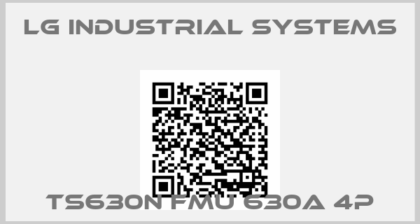 LG INDUSTRIAL SYSTEMS-TS630N FMU 630A 4P