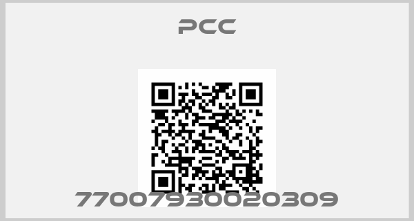 Pcc-77007930020309