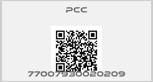 Pcc-77007930020209