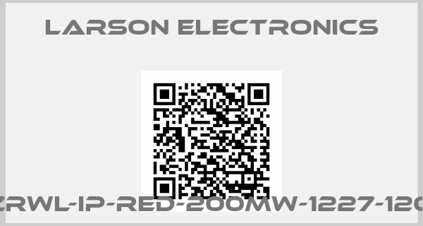 Larson Electronics-LZRWL-IP-RED-200MW-1227-120B