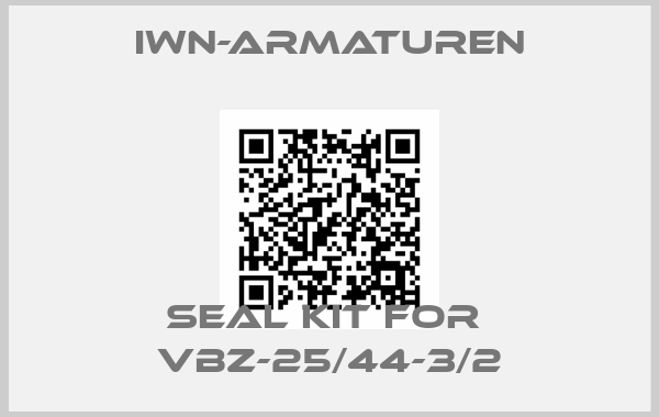 IWN-ARMATUREN-seal kit for  VBZ-25/44-3/2