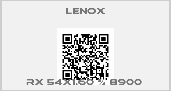 Lenox-RX 54X1.60 ¾ 8900 