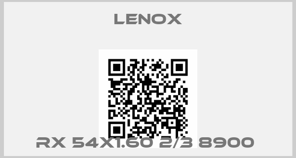 Lenox-RX 54X1.60 2/3 8900 