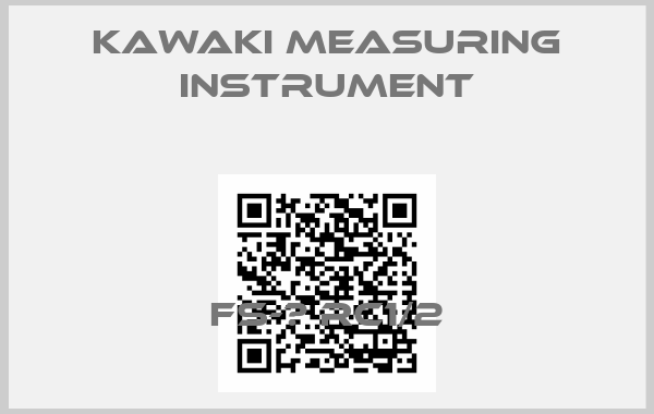 KAWAKI MEASURING INSTRUMENT-FS-Ⅱ RC1/2