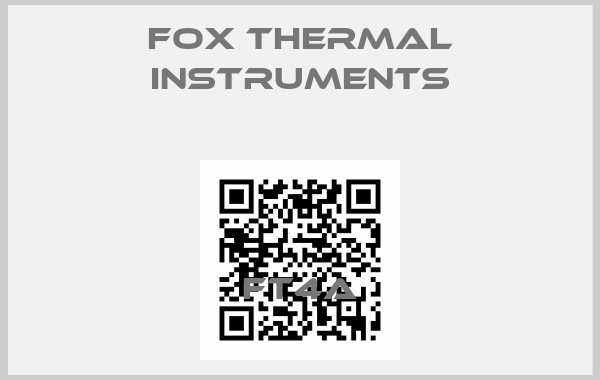 Fox Thermal Instruments-FT4A