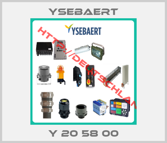 YSEBAERT-Y 20 58 00