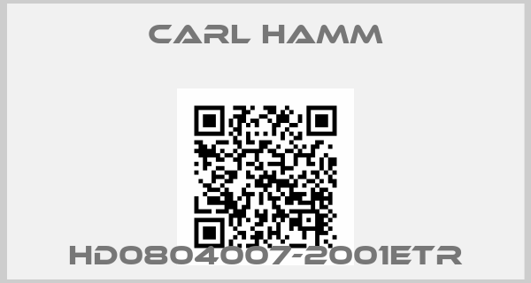 Carl Hamm-HD0804007-2001ETR