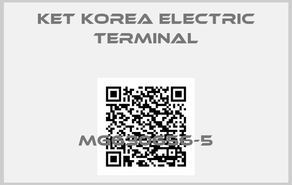 KET Korea Electric Terminal-MG630656-5