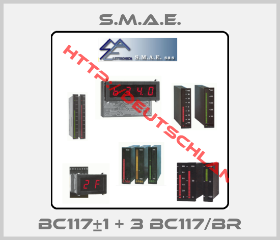 S.M.A.E.-BC117±1 + 3 BC117/BR