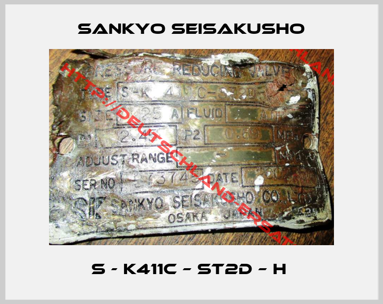 SANKYO SEISAKUSHO-S - K411C – ST2D – H 