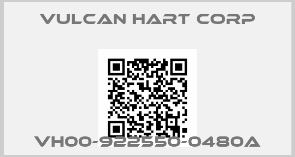 VULCAN HART CORP-VH00-922550-0480A