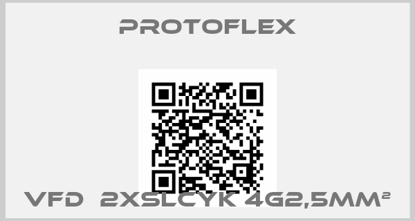 Protoflex-VFD  2XSLCYK 4G2,5mm²