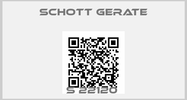 Schott Gerate-S 22120 