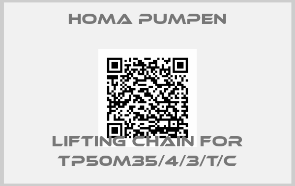 Homa Pumpen-LIFTING CHAIN for TP50M35/4/3/T/C