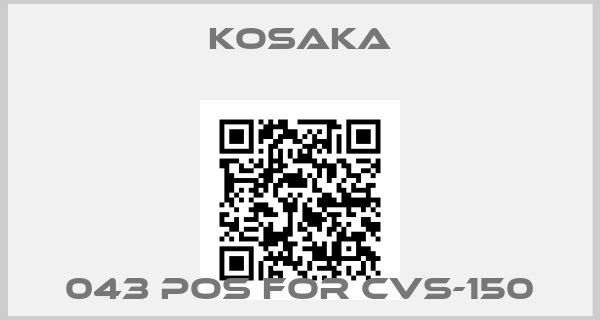 KOSAKA-043 pos for CVS-150