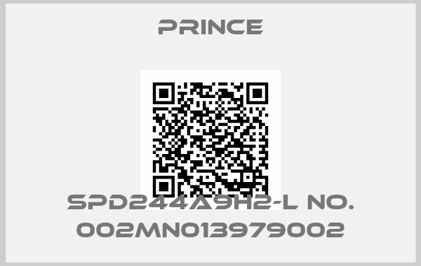 PRINCE-SPD244A9H2-L No. 002MN013979002