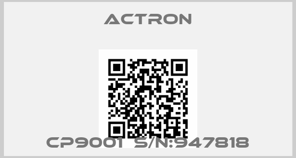 Actron-CP9001  S/N:947818