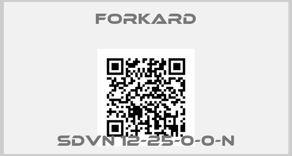 Forkard-SDVN 12-25-0-0-N