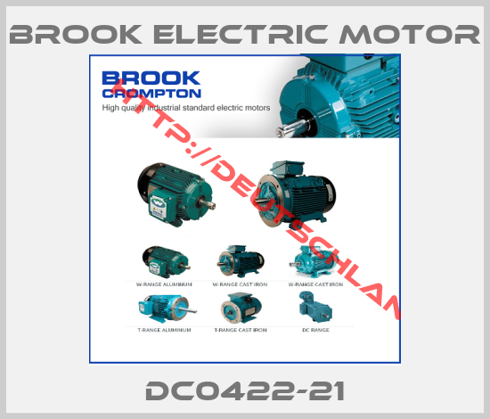 Brook Electric motor-DC0422-21