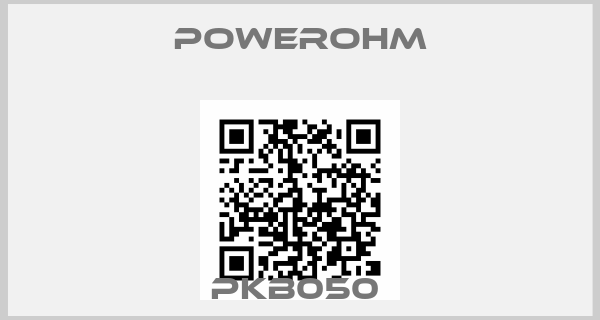 Powerohm-PKB050 