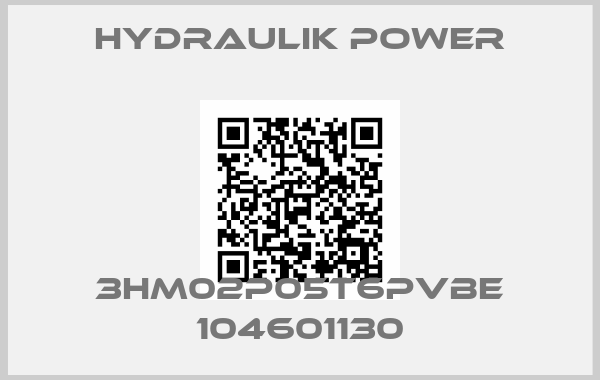 HYDRAULIK POWER-3HM02P05T6PVBE 104601130