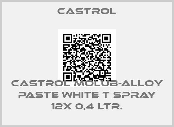 Castrol-Castrol Molub-Alloy Paste White T Spray 12X 0,4 Ltr.