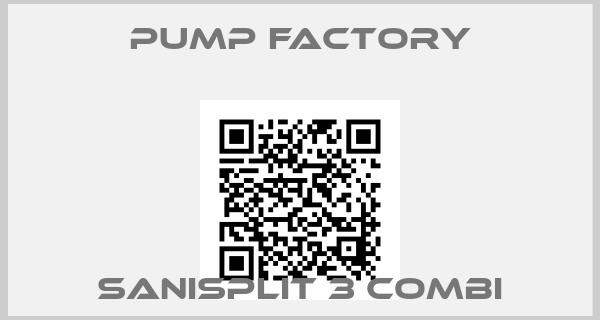 Pump Factory-Sanisplit 3 Combi