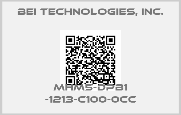 BEI TECHNOLOGIES, INC.-MHM5-DPB1 -1213-C100-0CC