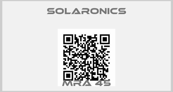 Solaronics-MRA 45