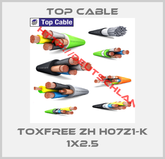 TOP cable-Toxfree ZH H07Z1-K 1x2.5