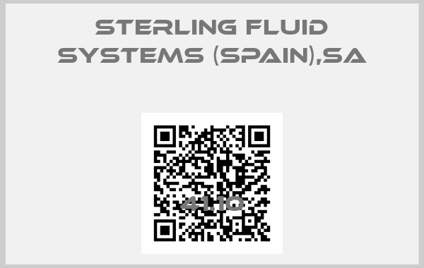 Sterling Fluid Systems (spain),SA-41.10