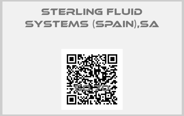 Sterling Fluid Systems (spain),SA-50.70