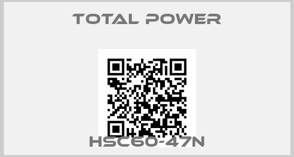 TOTAL POWER-HSC60-47N