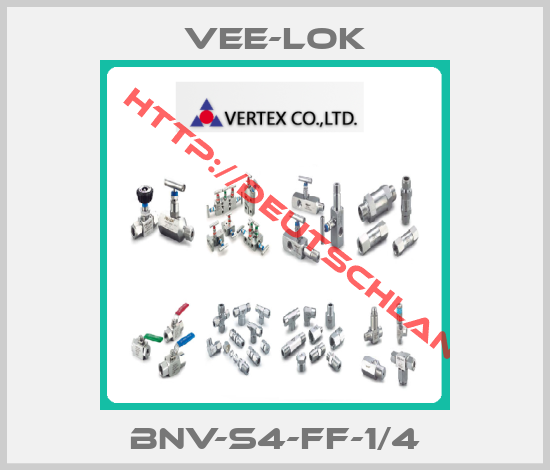 VEE-LOK-BNV-S4-FF-1/4