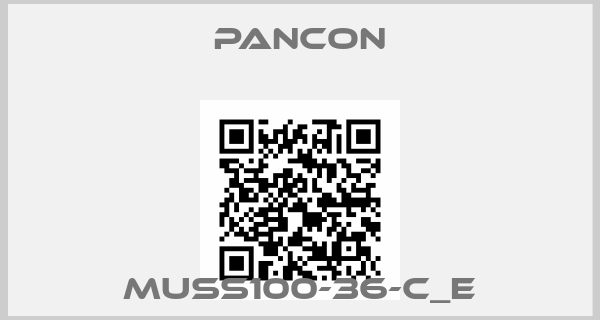 Pancon-MUSS100-36-C_E