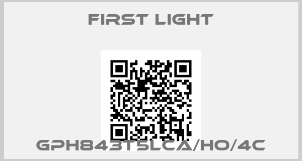 FIRST LIGHT-GPH843T5LCA/HO/4C