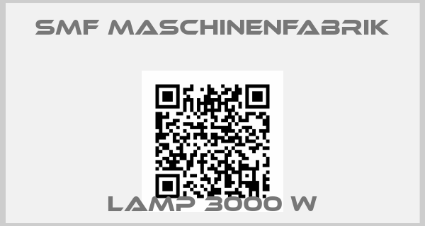 SMF Maschinenfabrik-lamp 3000 W