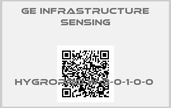 GE Infrastructure Sensing-HYGROPRO W-3-0-1-0-0 
