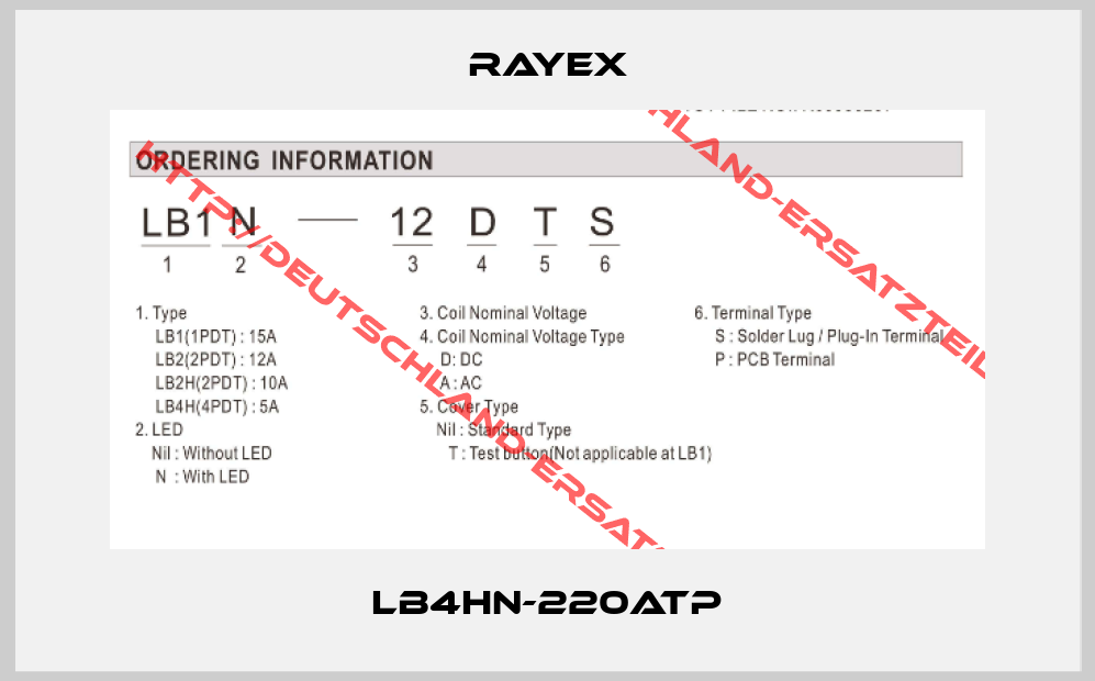 Rayex-LB4HN-220ATP