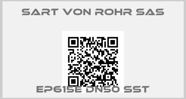 Sart Von Rohr SAS-EP615E DN50 SST