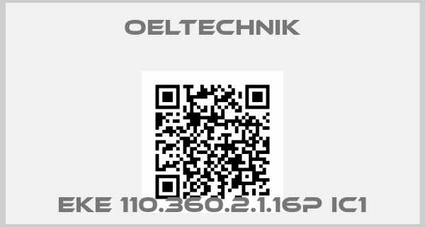 OELTECHNIK-EKE 110.360.2.1.16P IC1