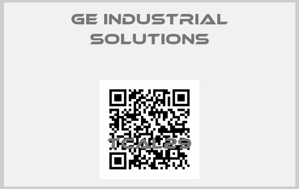 GE Industrial Solutions-TCAL29