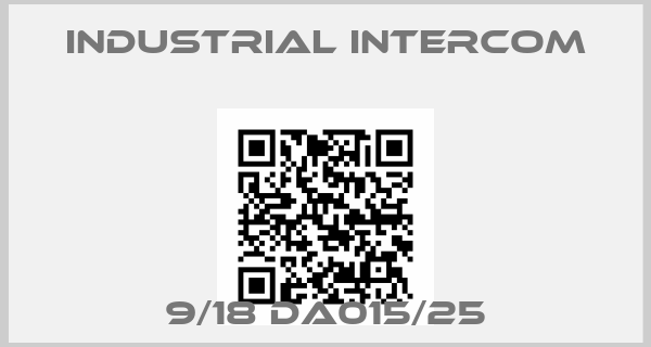 INDUSTRIAL INTERCOM- 9/18 DA015/25