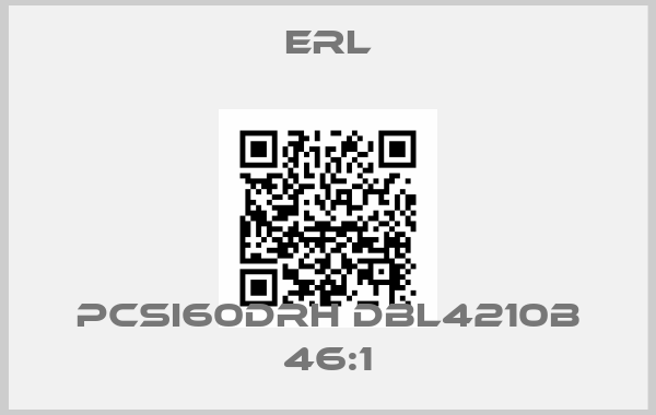 ERL-PCSI60DRH DBL4210B 46:1