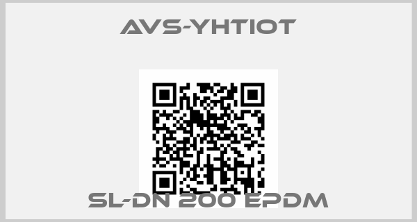 AVS-YHTIOT-SL-DN 200 EPDM